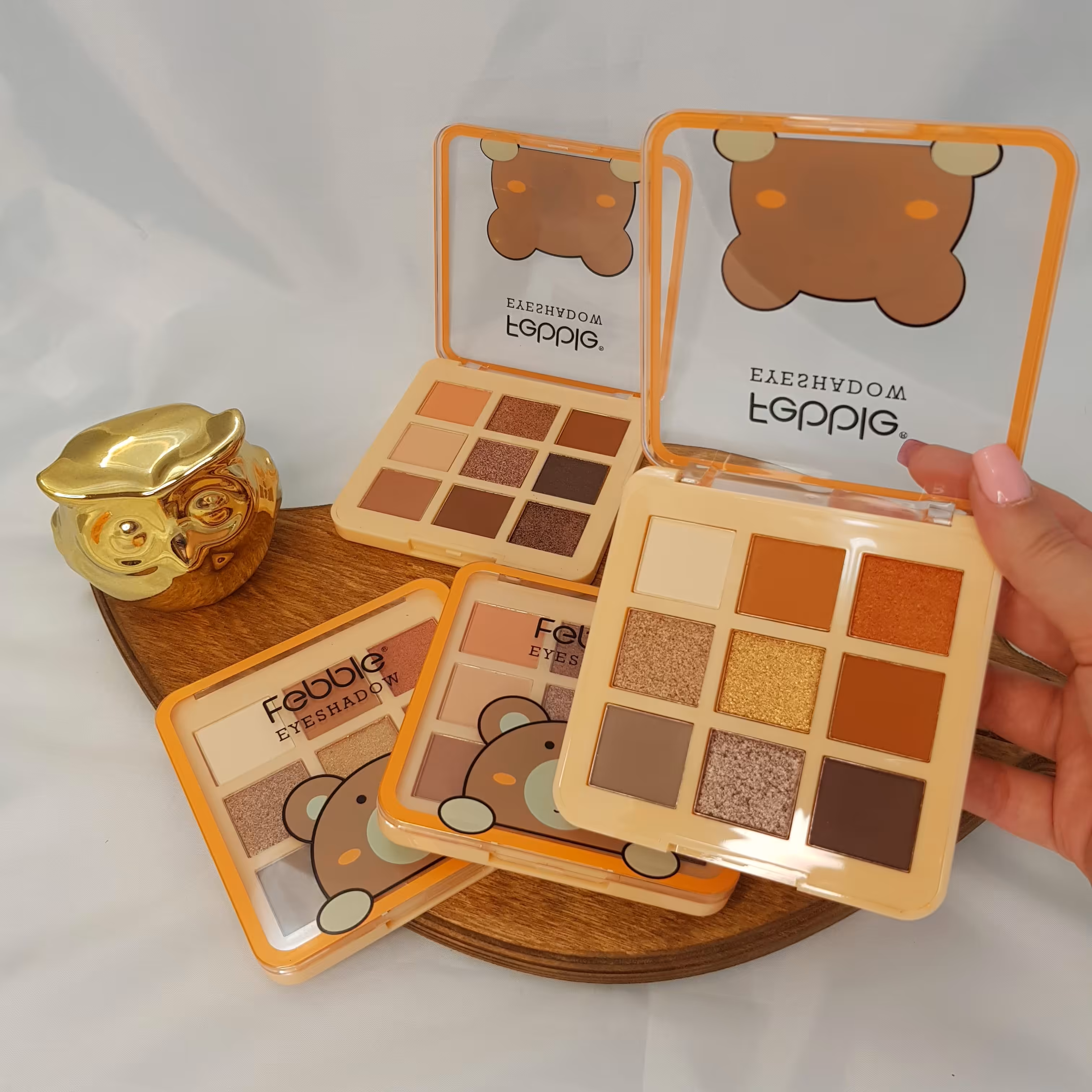 پلت سایه 9 رنگ تدی مارک febble