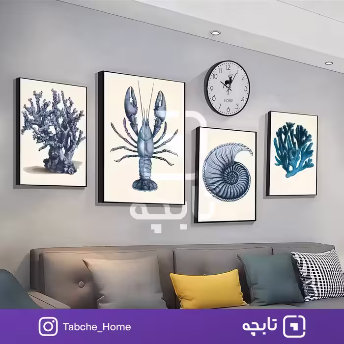 تابلو دیواری اعماقی از اقیانوس