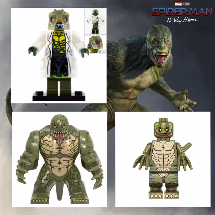 پک کامل سه تایی لگو لیزارد