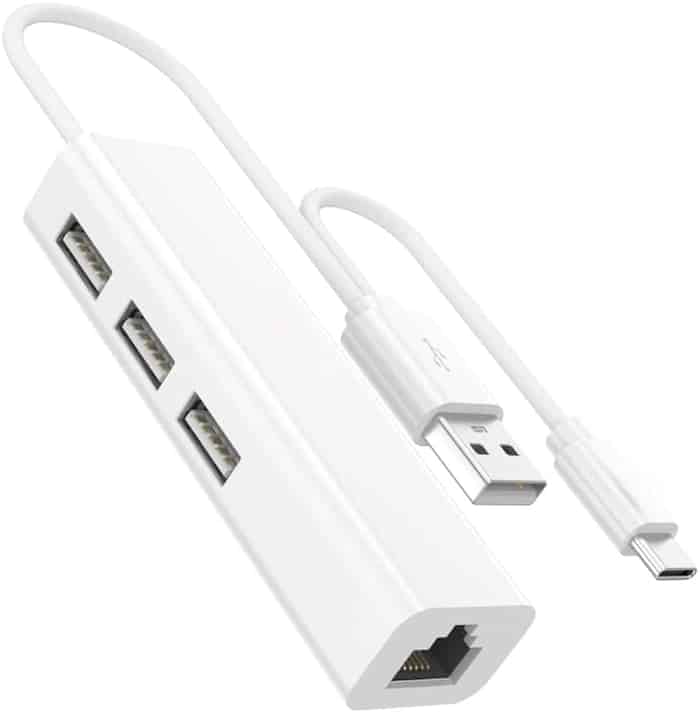 هاب چند کاره TYPE-C به USB , LAN پرووان مدل PHU-551