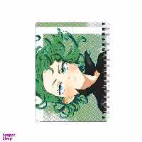 دفترچه یادداشت 80 برگ بامبیلیپ مدل چوبی طرح انیمه مرد تک مشتی کد 1217044