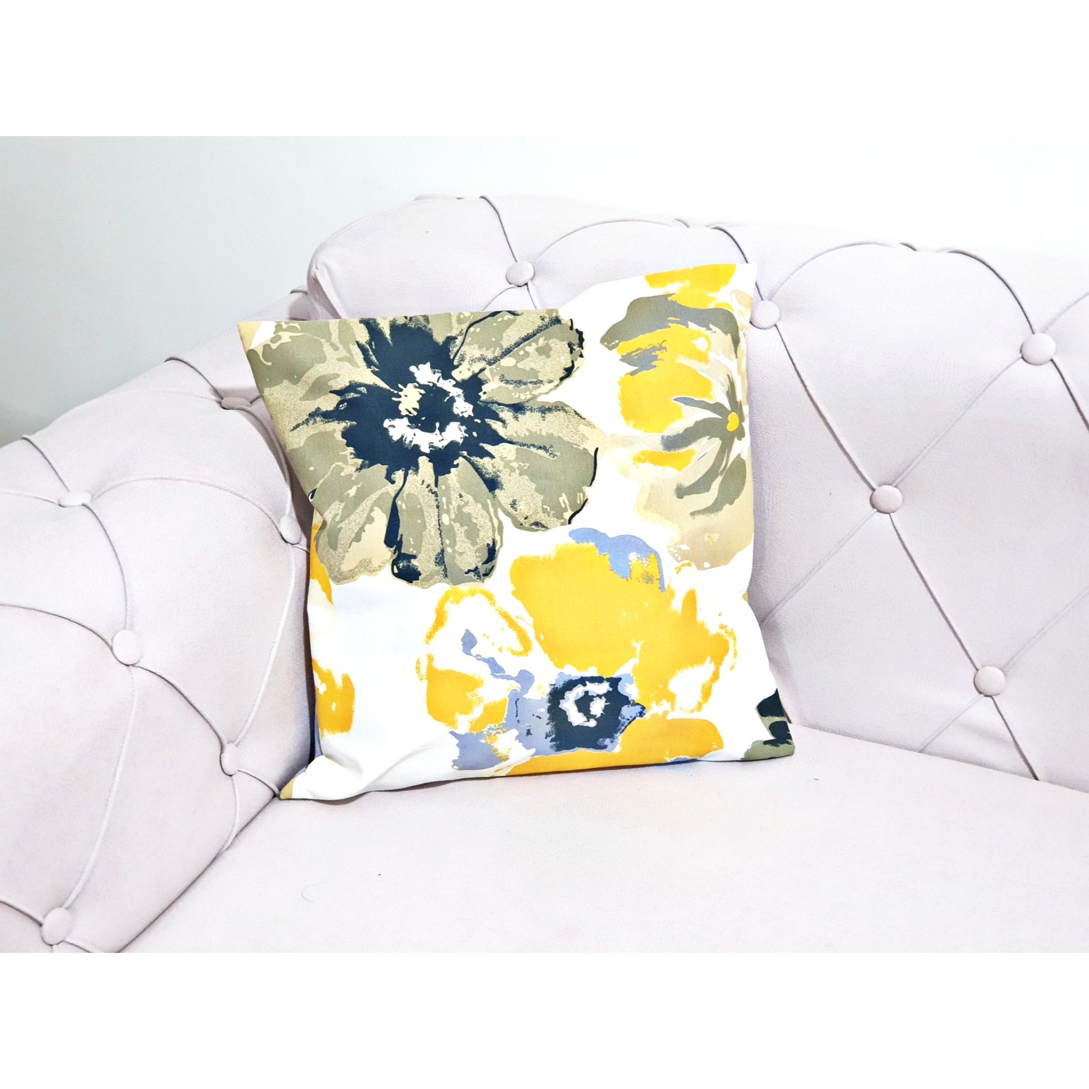 رویه کوسن زیپ دار مدل آبرنگی بسته 1عددی