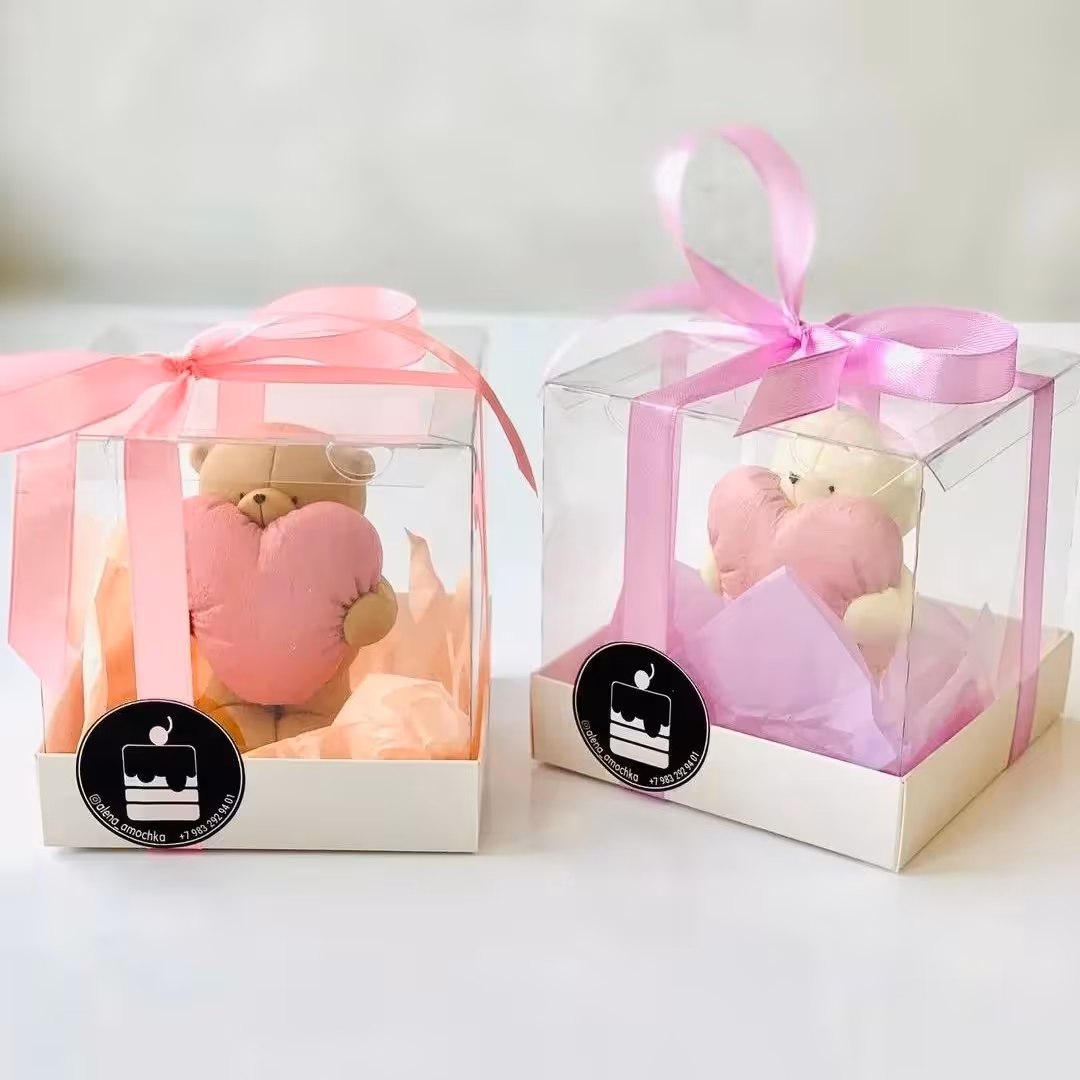 پک 10عددی جعبه ویترینی طلقی