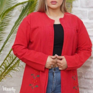 مانتو الیاف گلدوزی