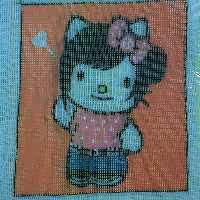 کوبلن بدون نخ طرح جذاب و زیبا  مناسب سلیقه دختر خانما