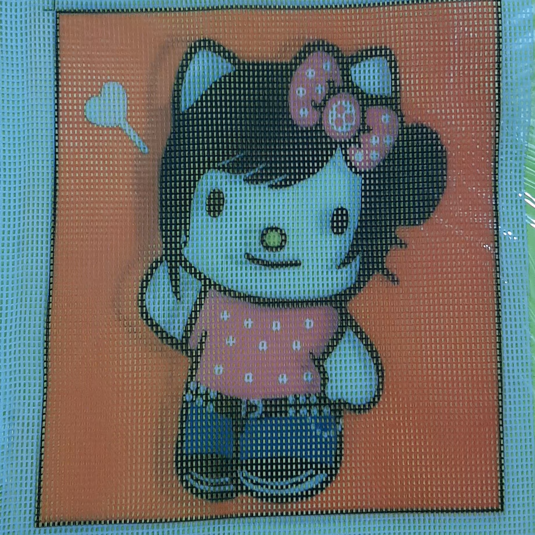 کوبلن بدون نخ طرح جذاب و زیبا  مناسب سلیقه دختر خانما