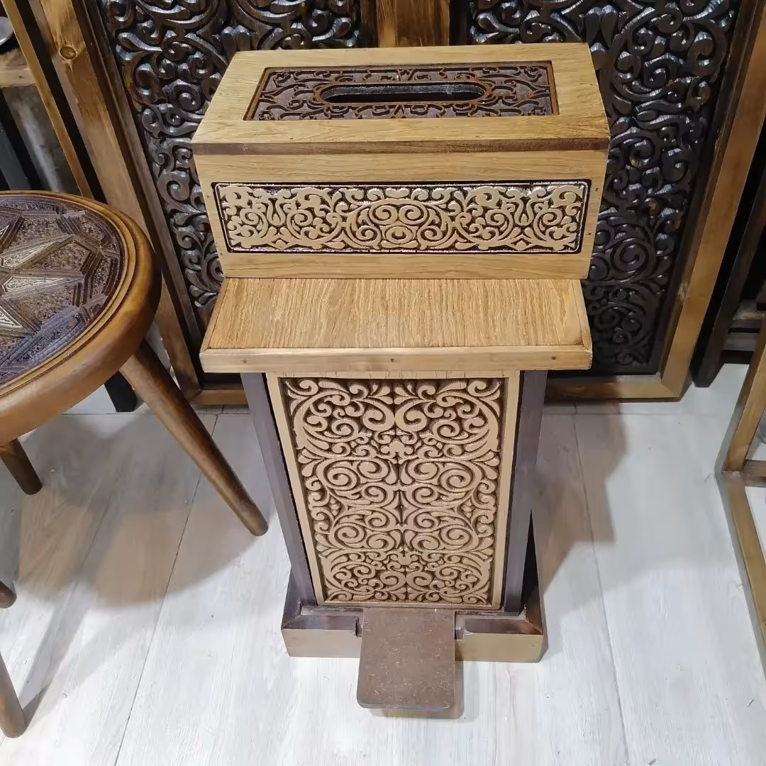 سطل و جادستمال چوب راش