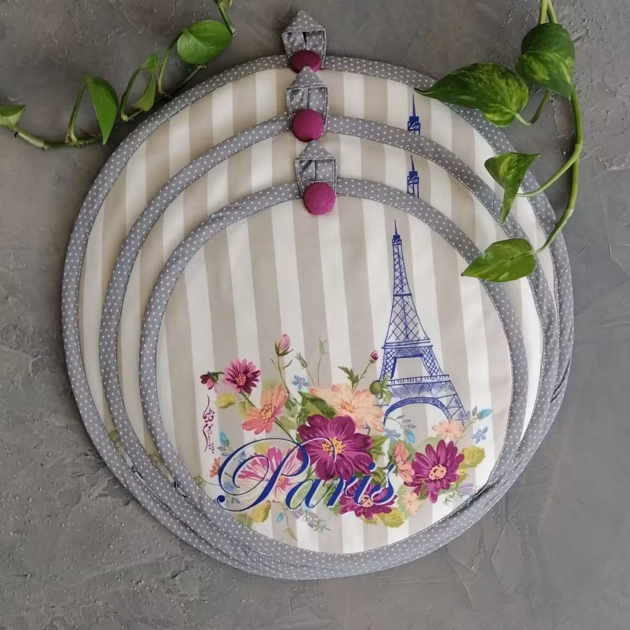 دمکنی مخمل نسوز مدل جیران طرح 12