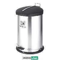 سطل زباله پدالی استیل آرتیستون حجم 12 لیتری کد 3012