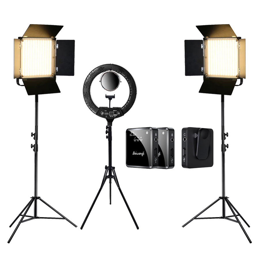 کیت تولید محتوای ویدیویی با رینگ لایت C-kit3