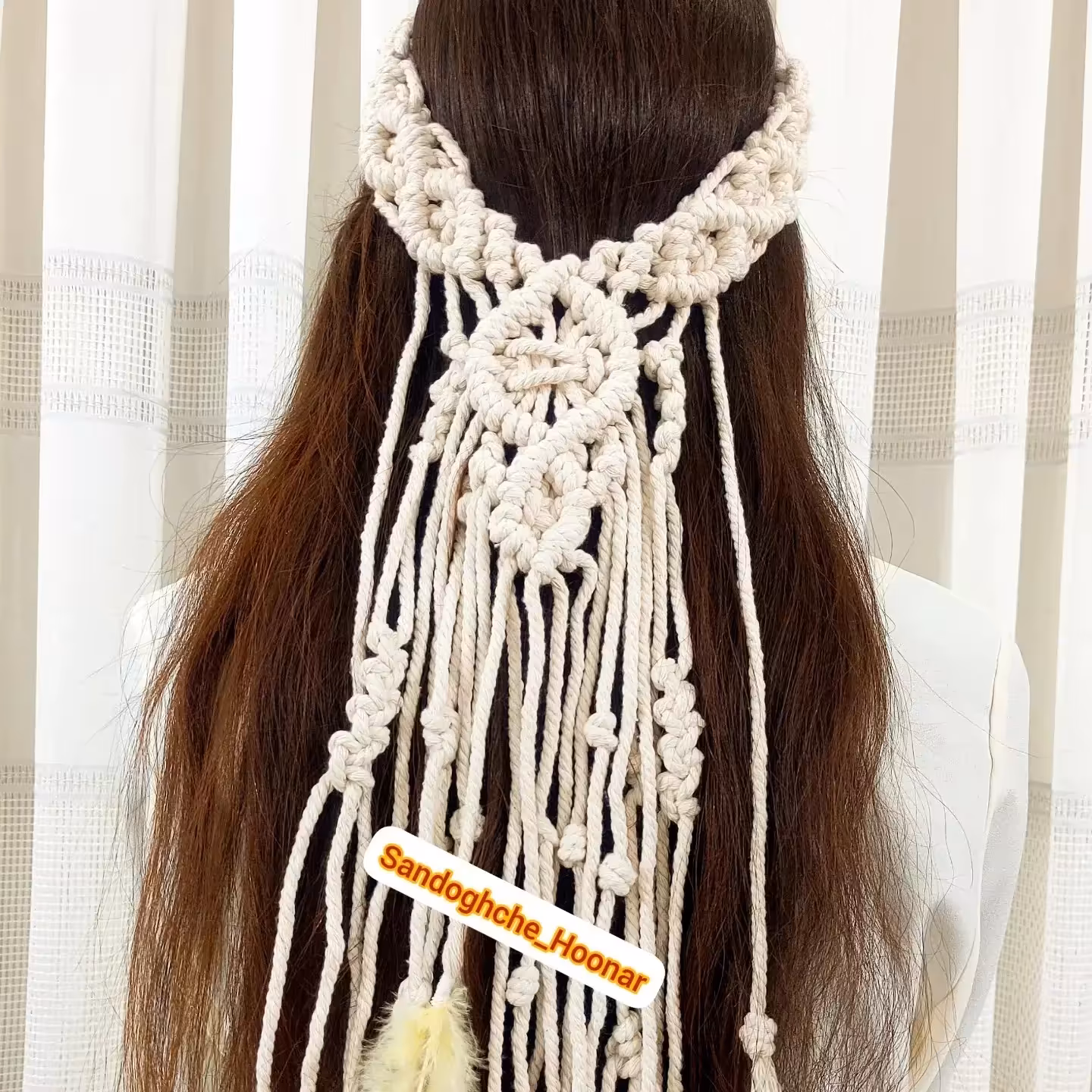 سربند مکرومه1