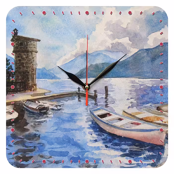 ساعت دیواری مدل 1029 طرح اسکله