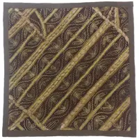 وسط میزی کوچک عسلی سرمه دوزی پر کار کد QUSERPOR4