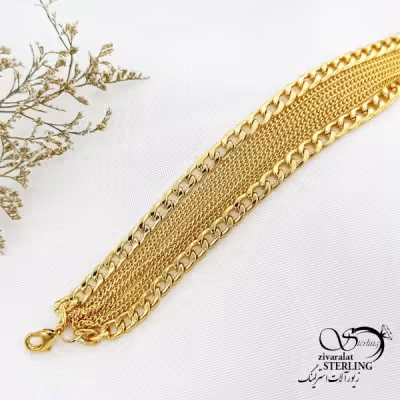 دستبند چند رج برند zj کد 14794