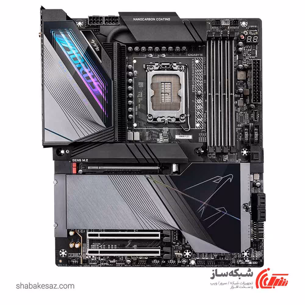 قیمت و خرید مادربرد گیگابایت GIGABYTE Z790 AORUS MASTER X - شبکه ساز