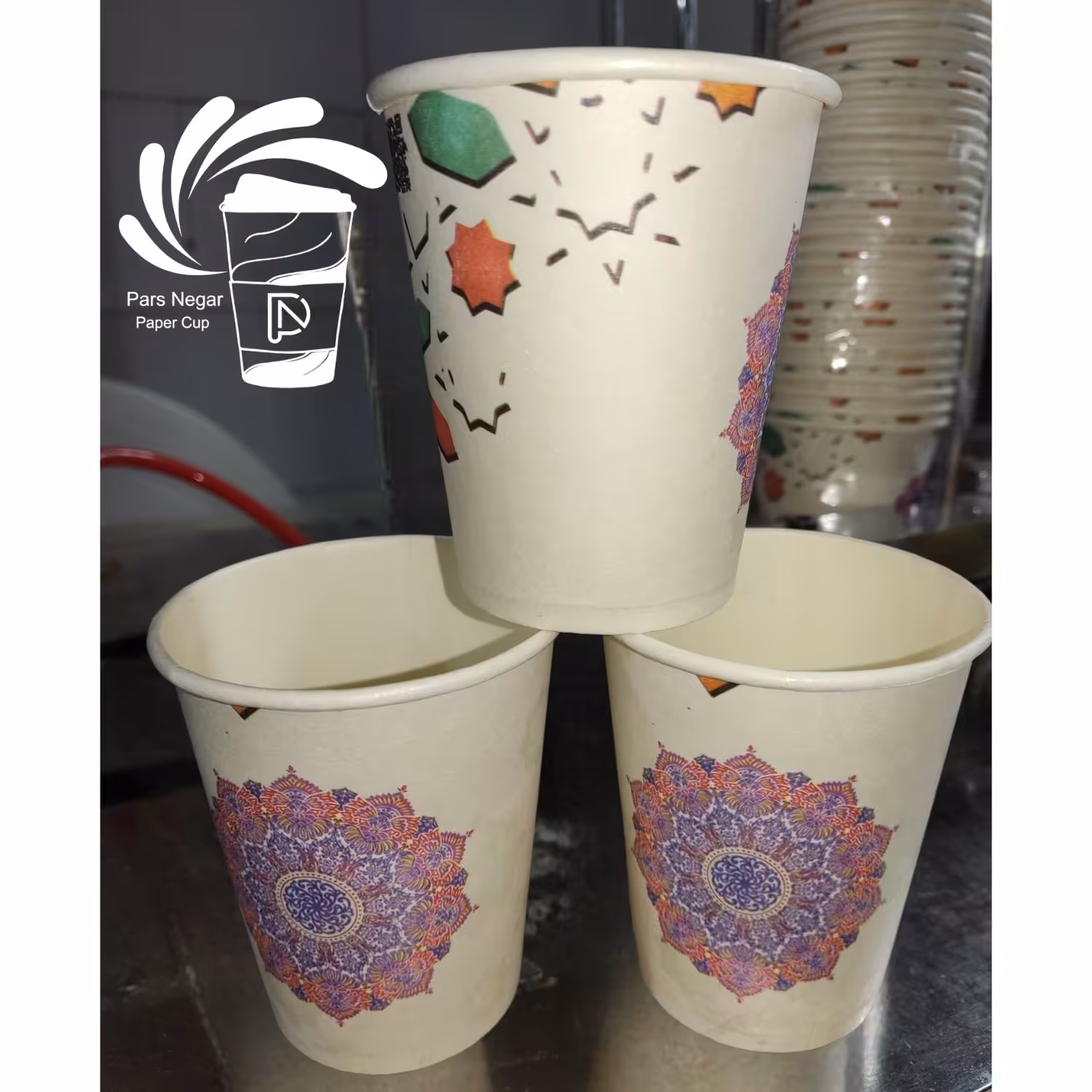 لیوان یکبار مصرف کاغذی 220 سی سی