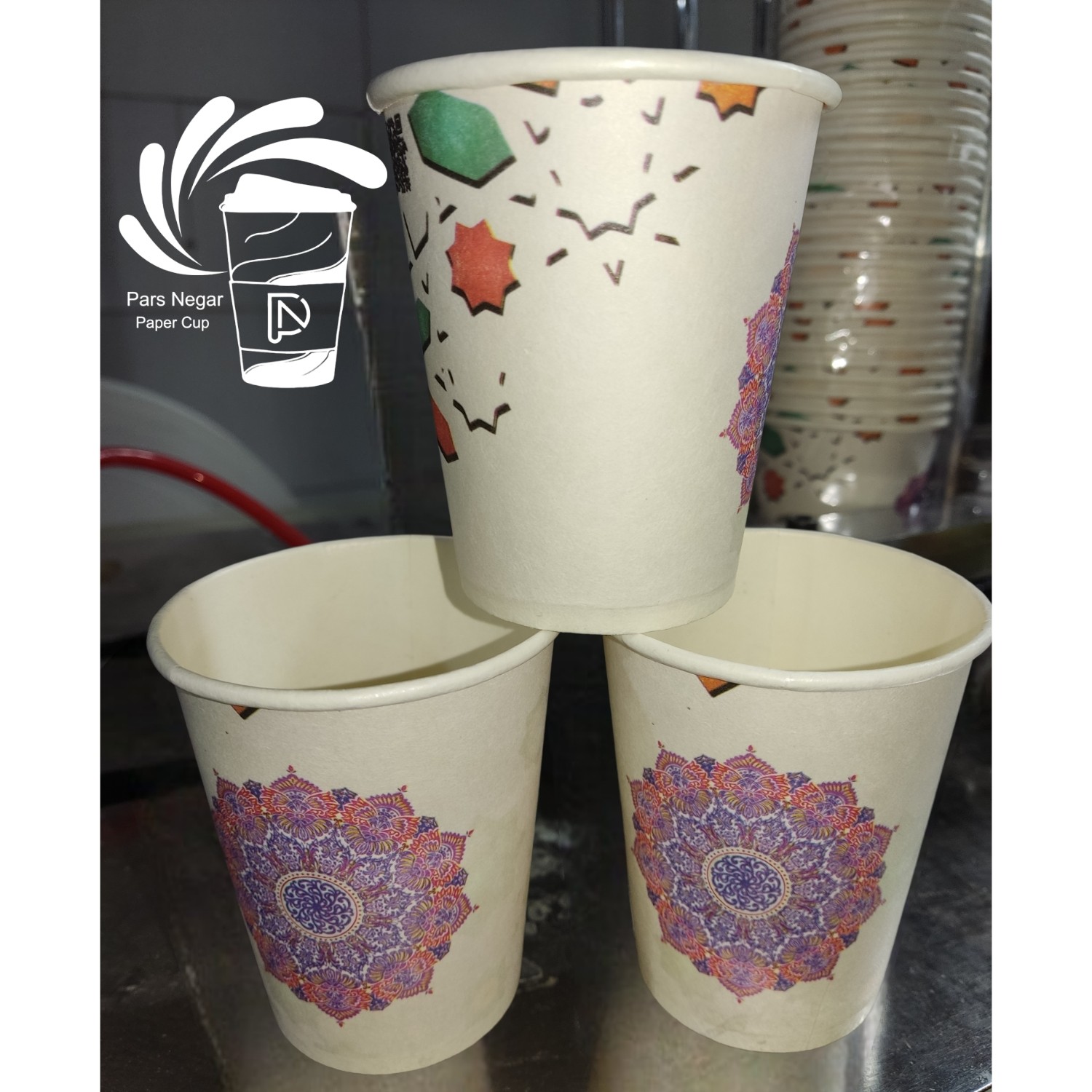 لیوان یکبار مصرف کاغذی 220 سی سی