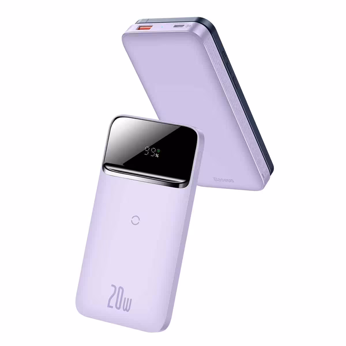 پاوربانک وایرلس 10000 مگنتی بیسوس Baseus PPCX010005 توان 20 وات
