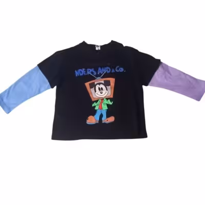 بلوز نخی خارجی پسرانه ودخترانهمناسب 6تا7سال