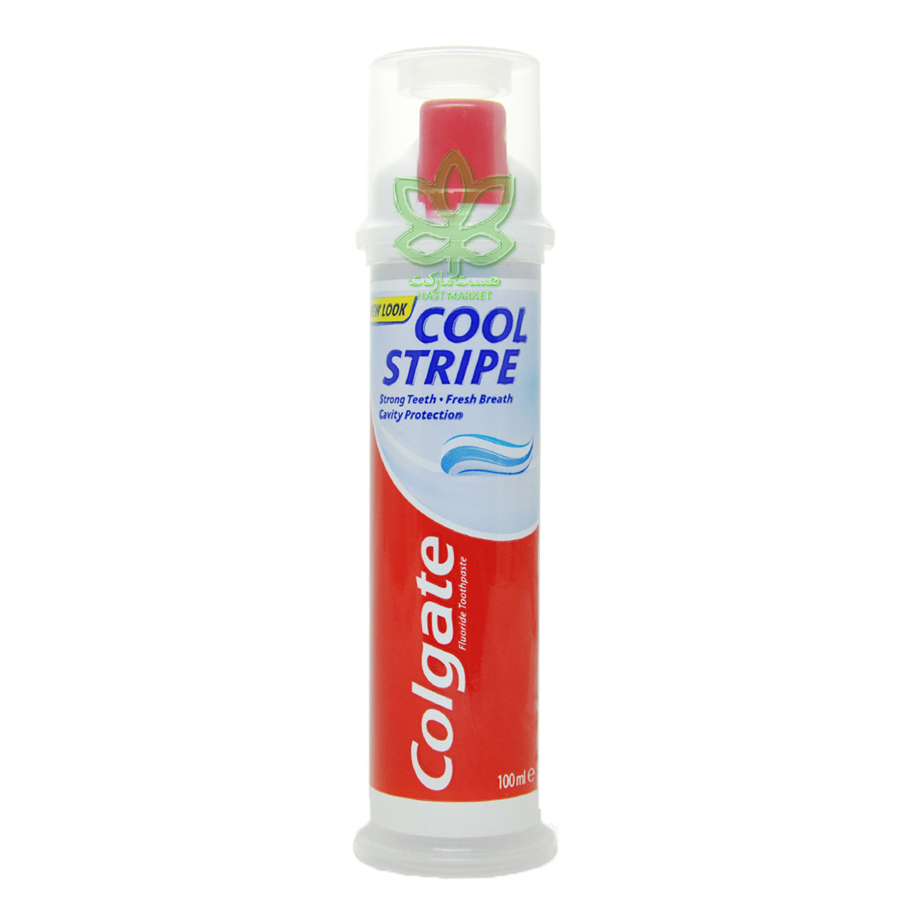 خمیر دندان محافظت کننده 100 میل کول استیریپ پمپی کولگیت - colgate