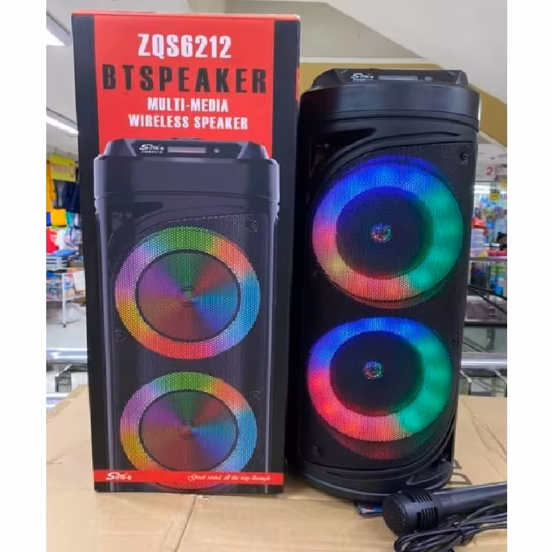 اسپیکر بلوتوثی قابل حمل مدل ZQS-6212