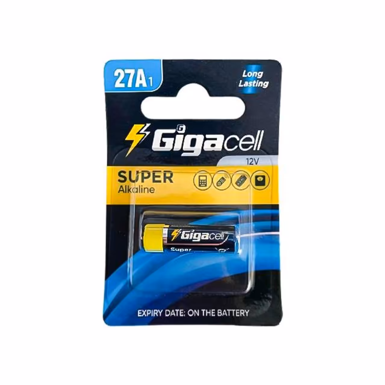 باتری ریموت کنترل برند گیگاسل مدل Super Alkaline 12V 27A