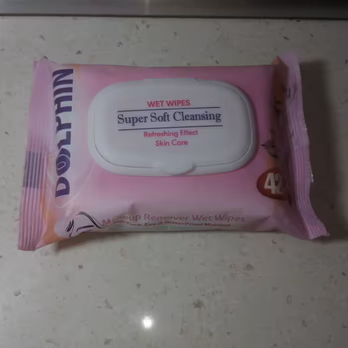 دستمال مرطوب 42 عددی دلفین 