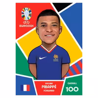 اسباب بازی شانسی کیمدی مدل یورو امباپه کد 2024