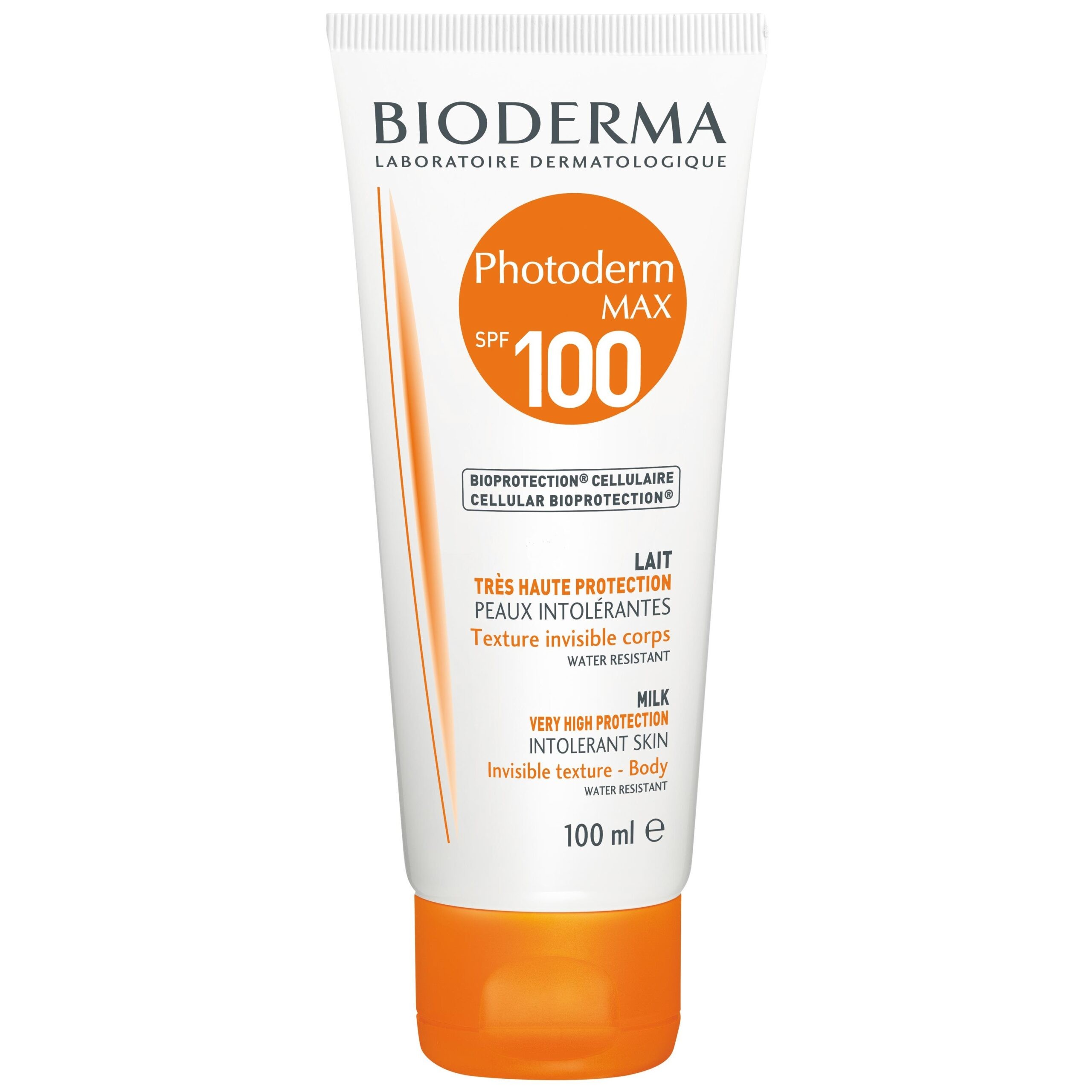 کرم ضد آفتاب بی رنگ بیودرما spf 100