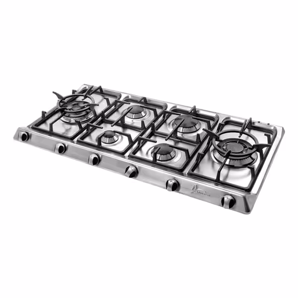 اجاق گاز صفحه ای اخوان 6 شعله سری ونوس مدل V2