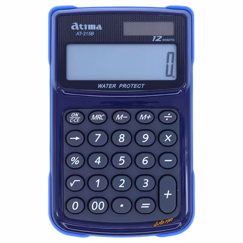 ماشین حساب جیبی 12 رقمی مدل AT-315B آتیما ATIMA