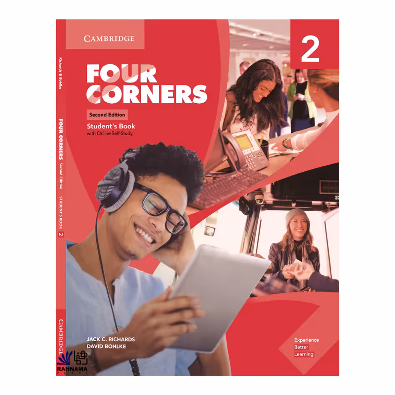 کتاب FOUR CORNERS 2 اثر JACK C.RICHARDS AND DAVID BOHLKE انتشارات رهنما 