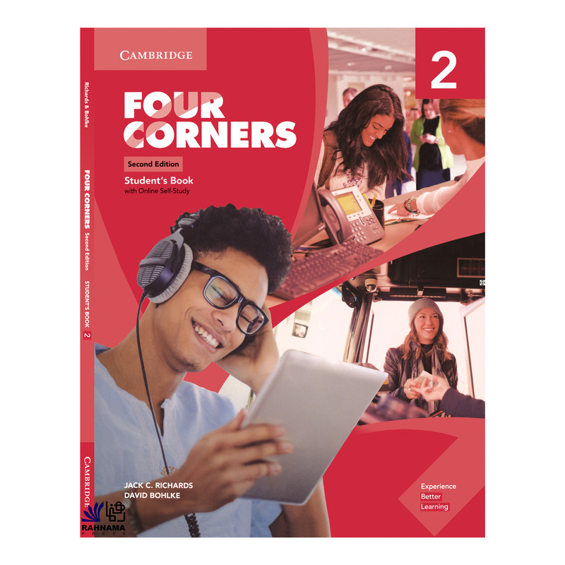 کتاب FOUR CORNERS 2 اثر JACK CRICHARDS AND DAVID BOHLKE انتشارات رهنما