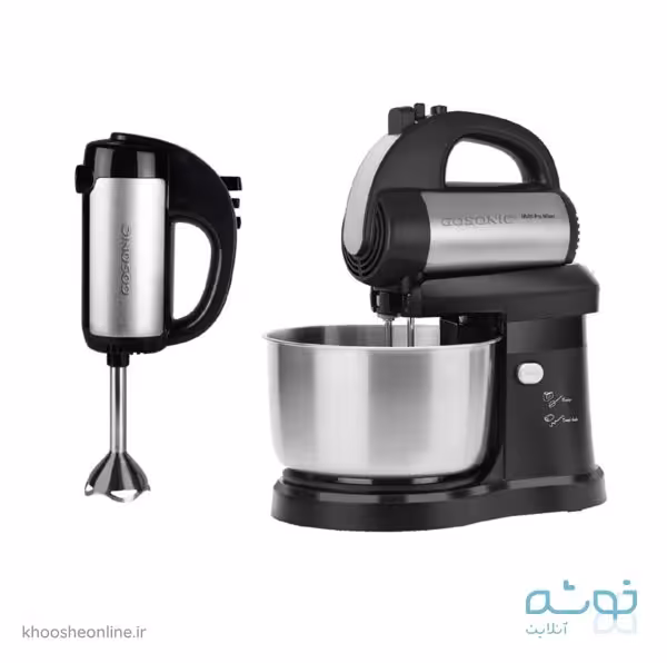 همزن کاسه دار و گوشتکوب دار 3.5 لیتری گوسونیک GOSONIC 834