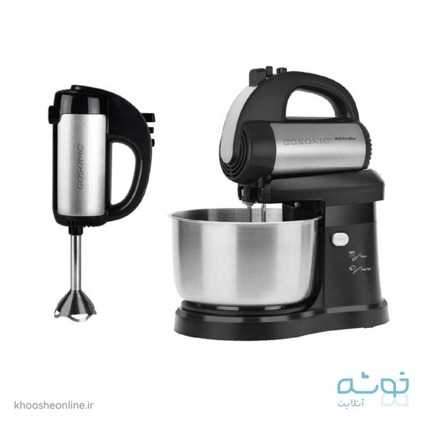 همزن کاسه دار و گوشتکوب دار 35 لیتری گوسونیک GOSONIC 834