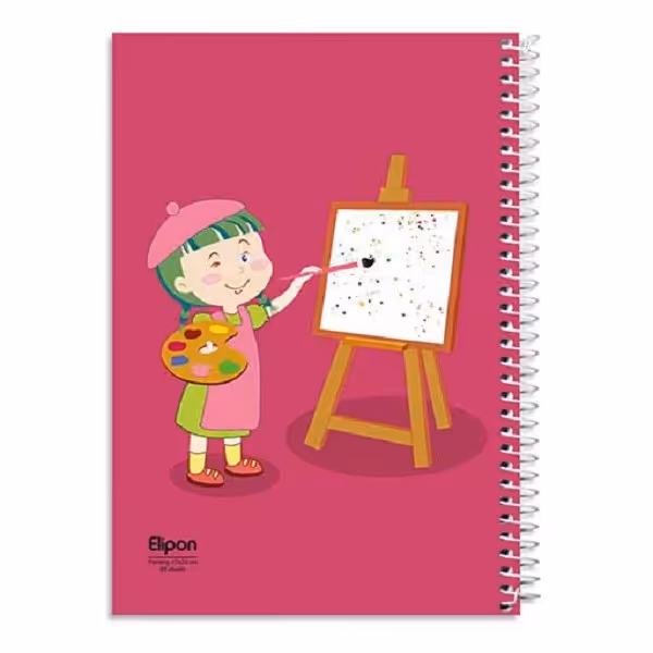 دفتر نقاشی 40 برگ الیپون کد 2891295