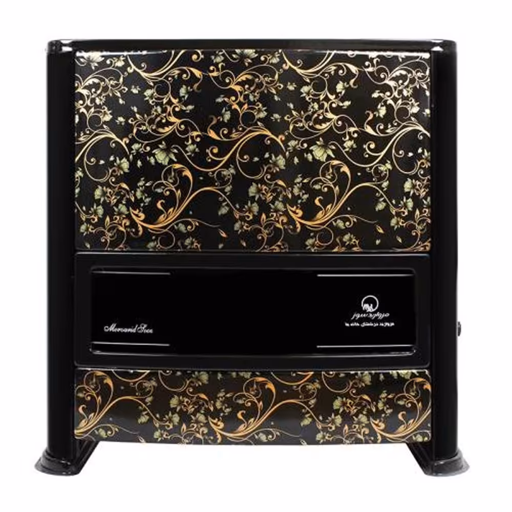 بخاری گازی مروارید سوز طرح گرافیکی مدل 9000