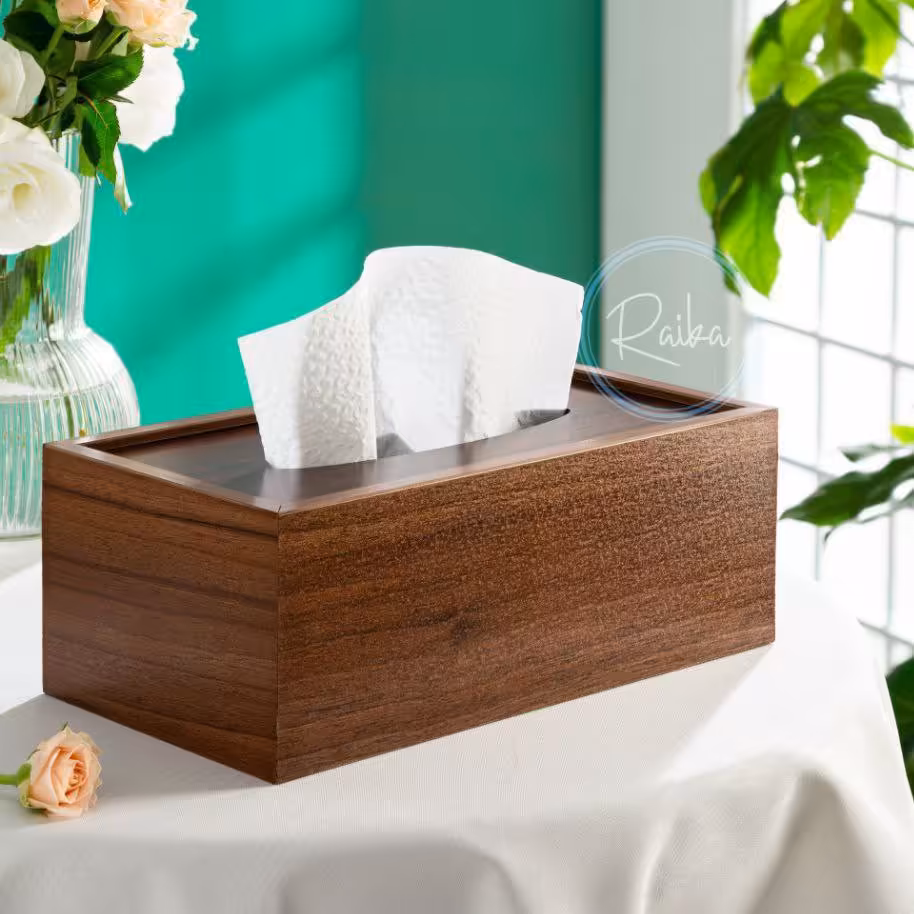 جعبه دستمال کاغذی کشویی رایکا 