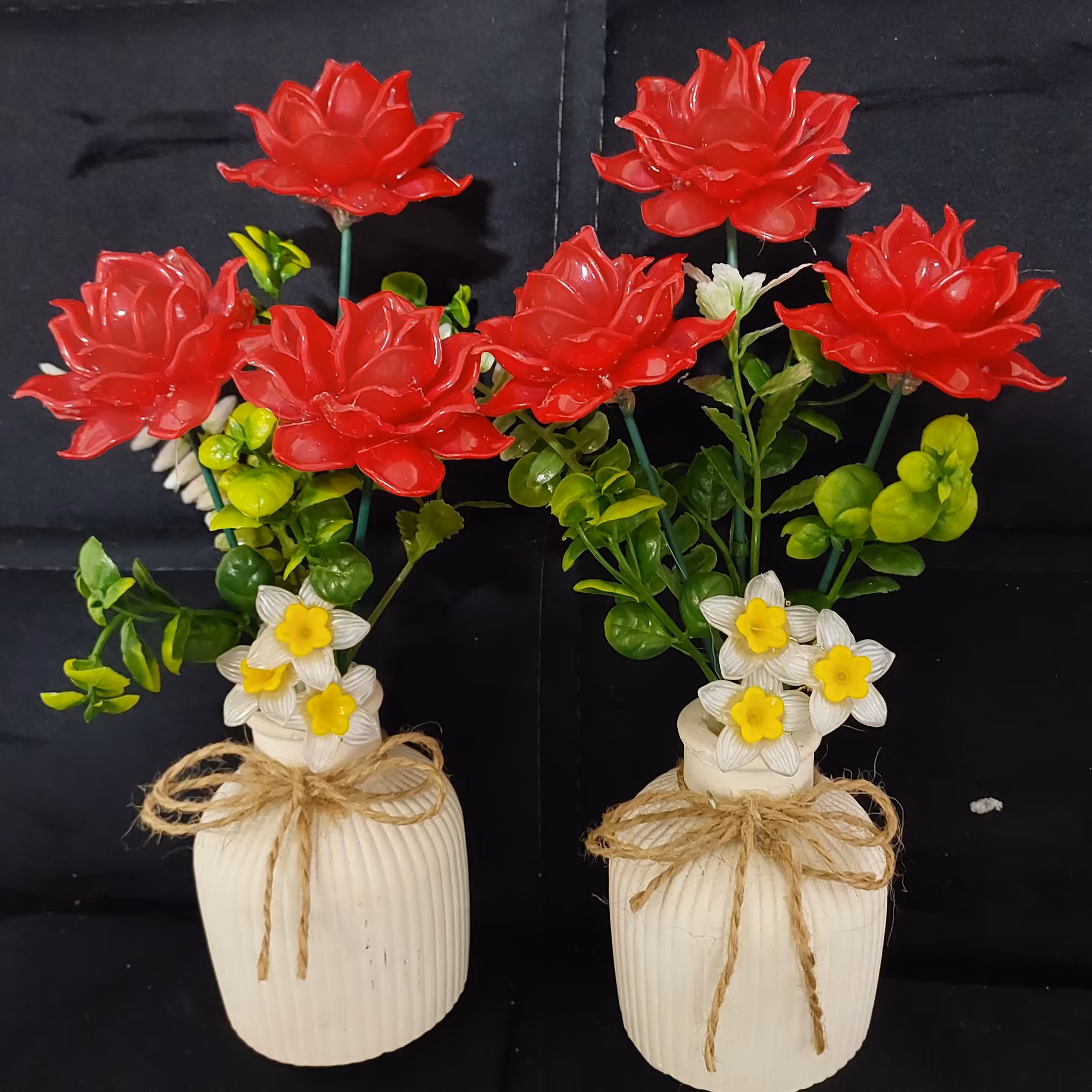 گل رز براق کریستال