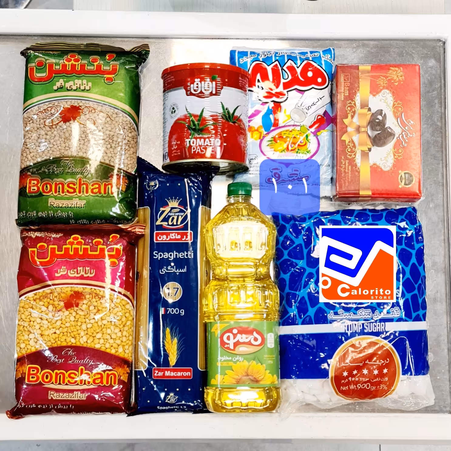 پک خیرات و نذورات ماه مبارک رمضان کد 101