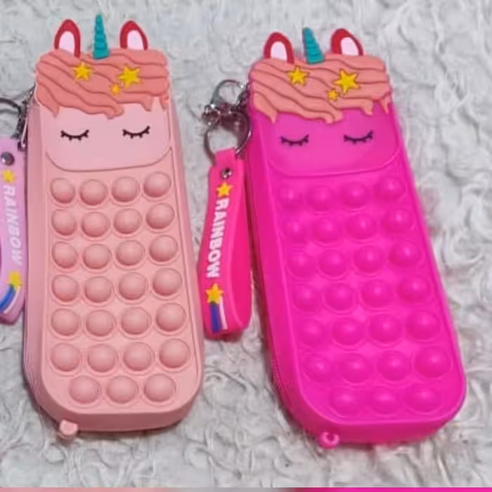 جامدادی پاپتی فانتزی رنگی رنگی