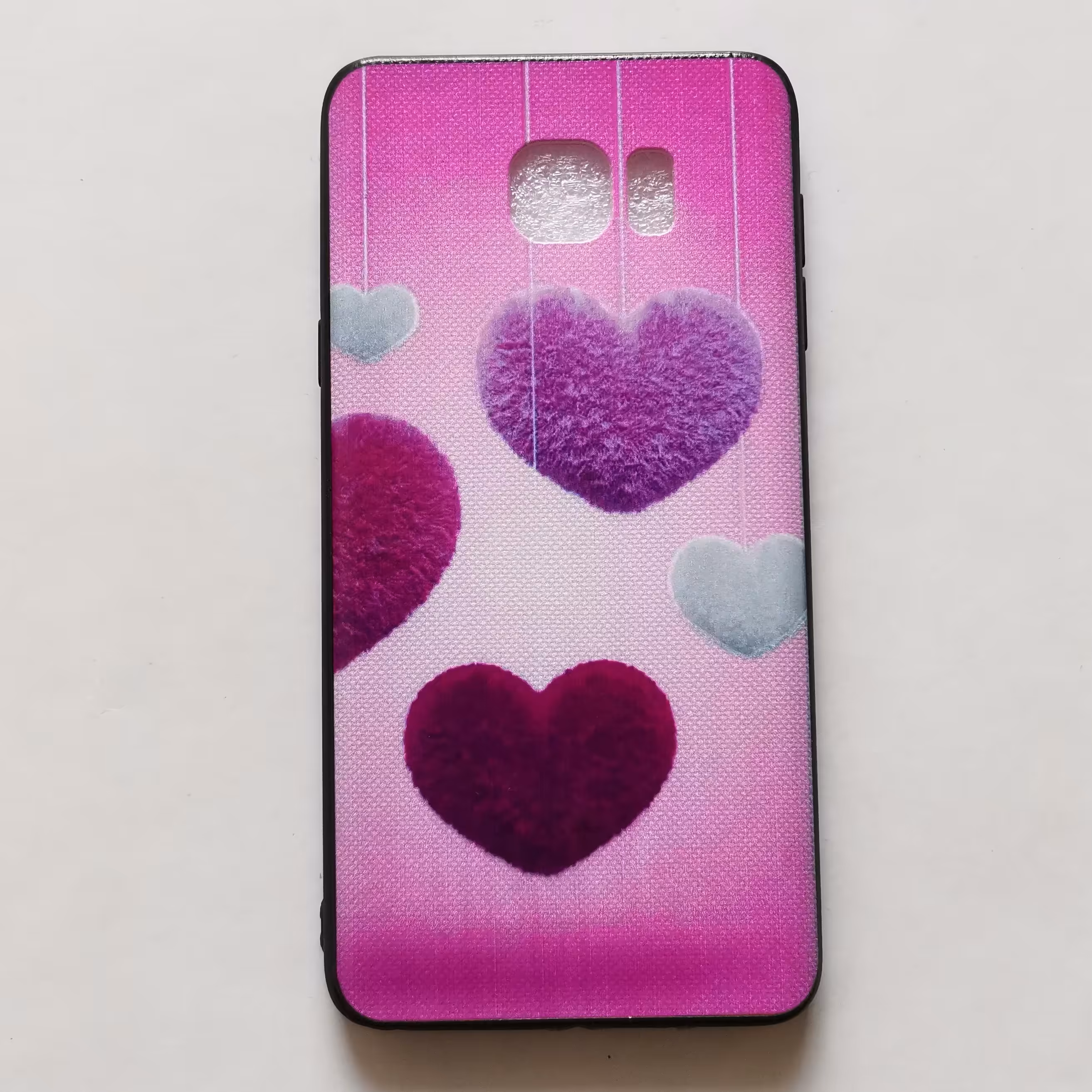 قاب طرحدار  قلبی گوشی سامسونگ Note 5