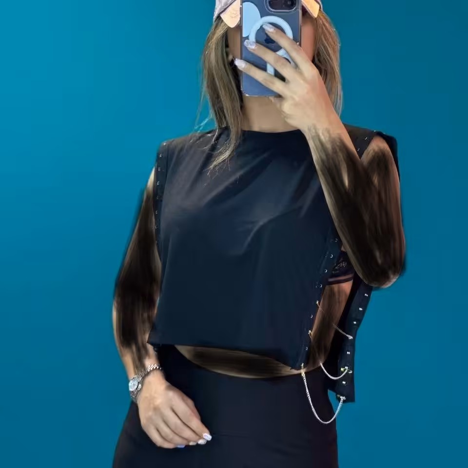 کراپ بغل قزن سبک گرانج دارای رنگ بندی فوق العاده خفن و شیک فری سایز 36 تا 42 