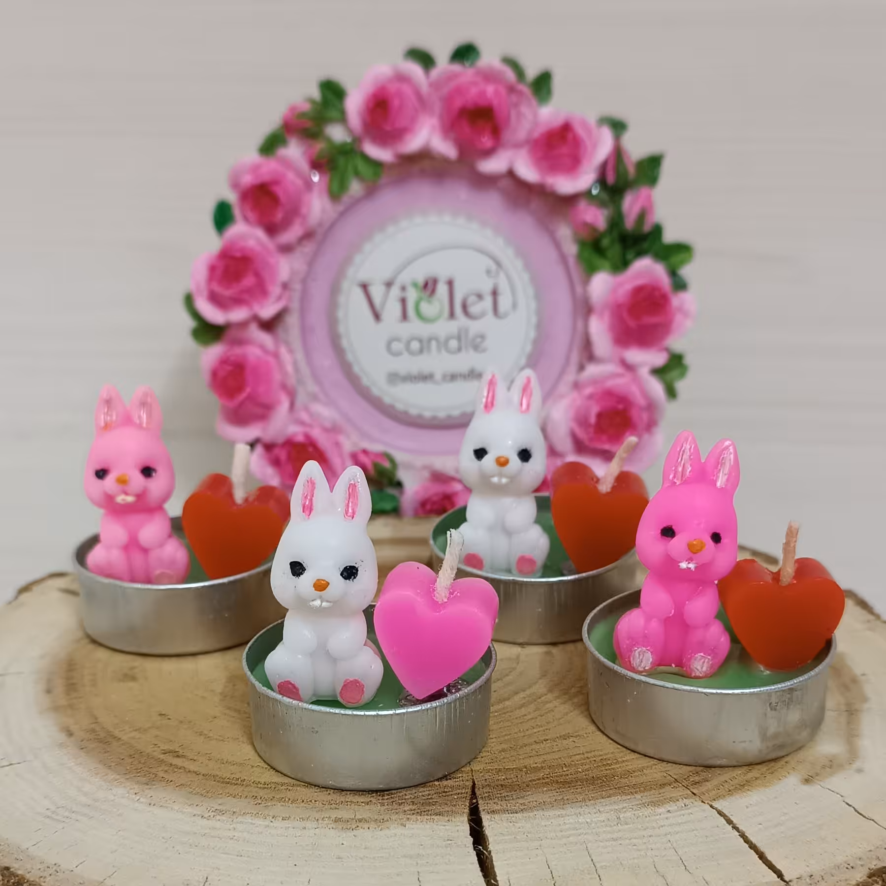 شمع وارمر خرگوش نوروزی(20 عددی) 