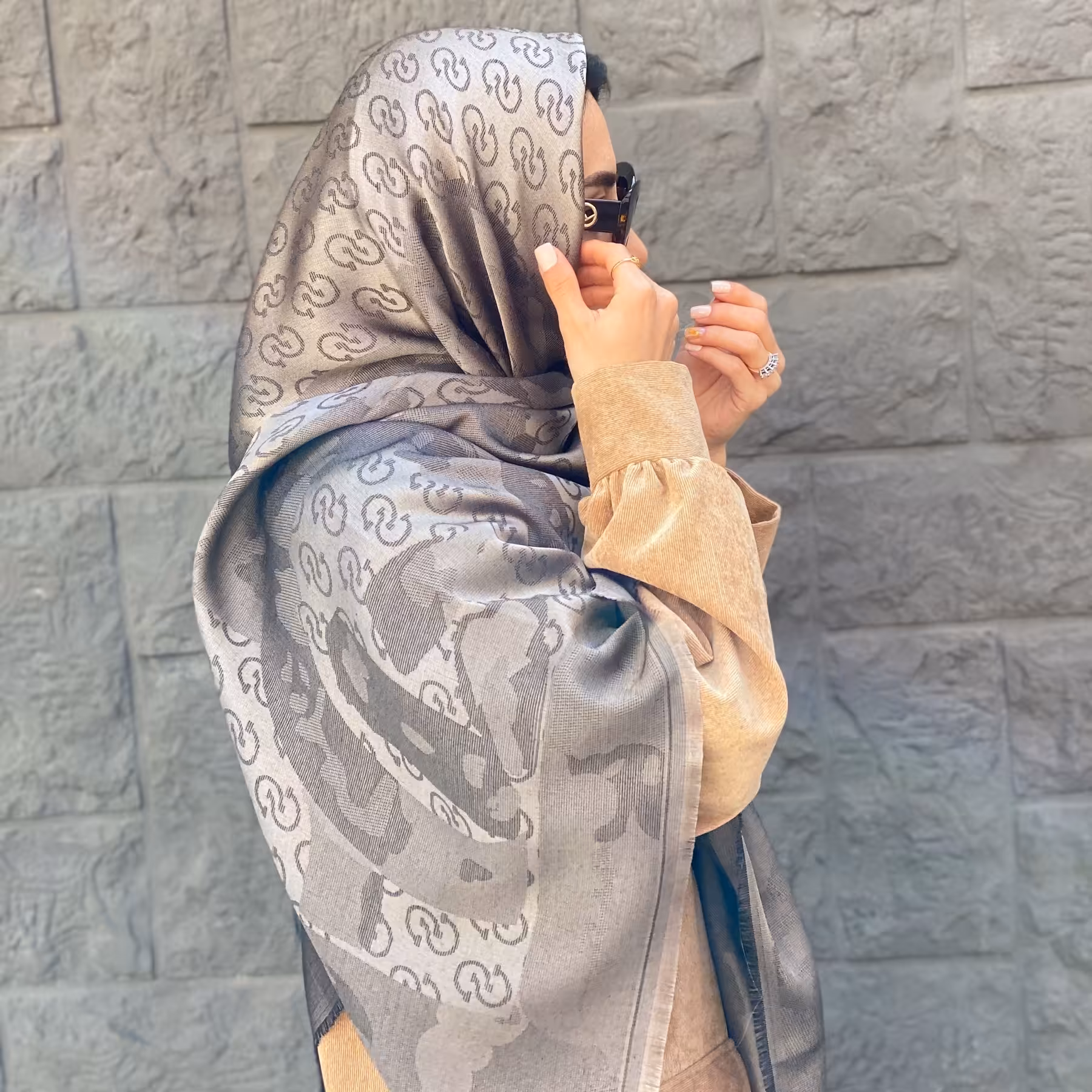 روسری ژاکارد