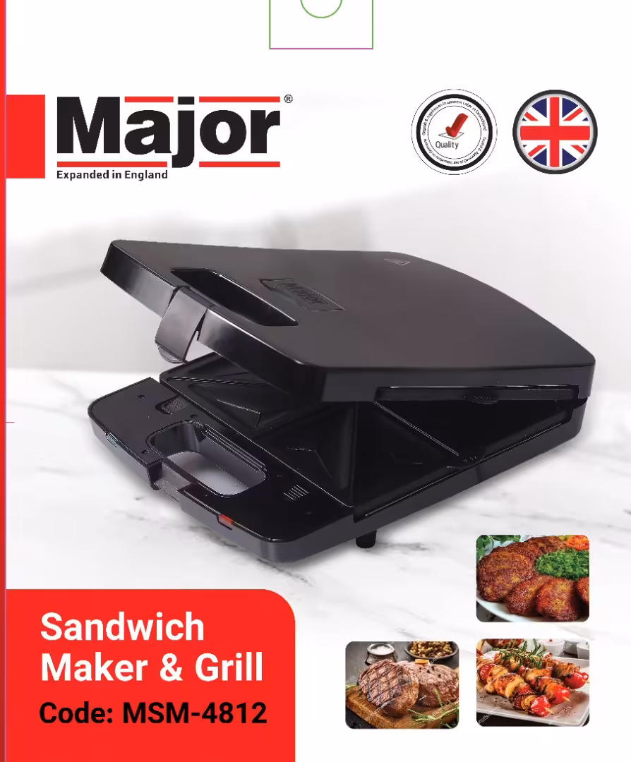 ساندویچ ساز میجر مدل 4812