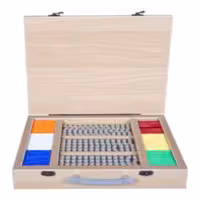 مگ مغناطیس 626 قطعه کیف چوبی