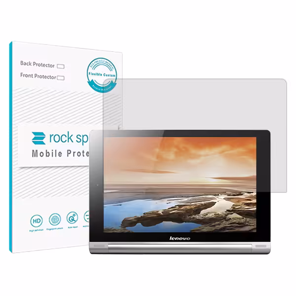 گلس تبلت لنوو Yoga Tablet 10 HD  مدل نانو هیدروژل شفاف برند راک اسپیس کد L