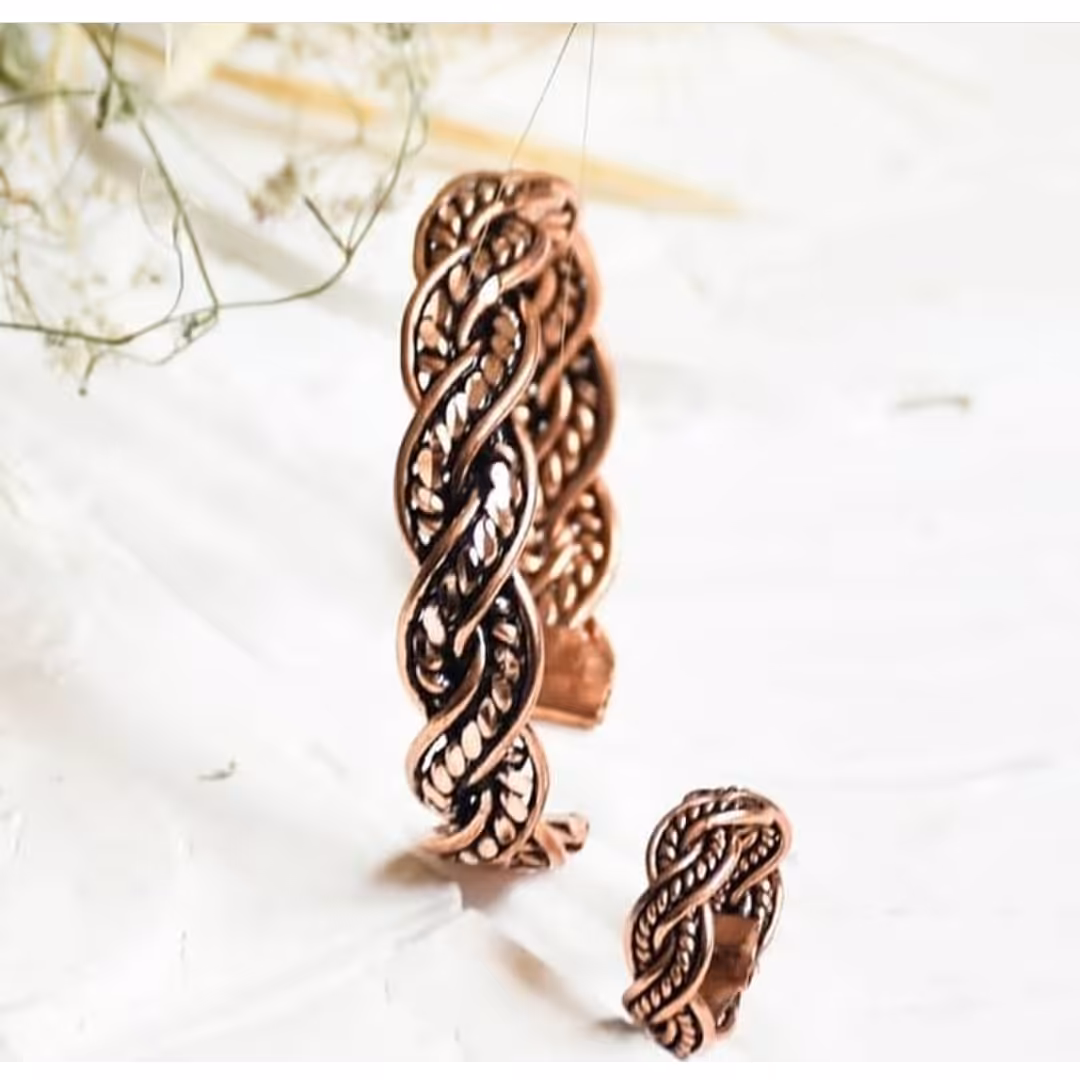 دستبند و انگشتر گیس 