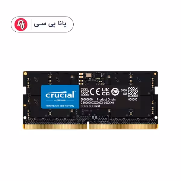 حافظه رم لپ تاپ کروشیال مدل Crucial 16GB DDR5 4800